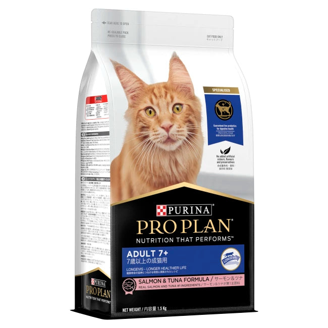 Purina Pro Plan Adult 7+ Salmon & Tuna 1.5kg