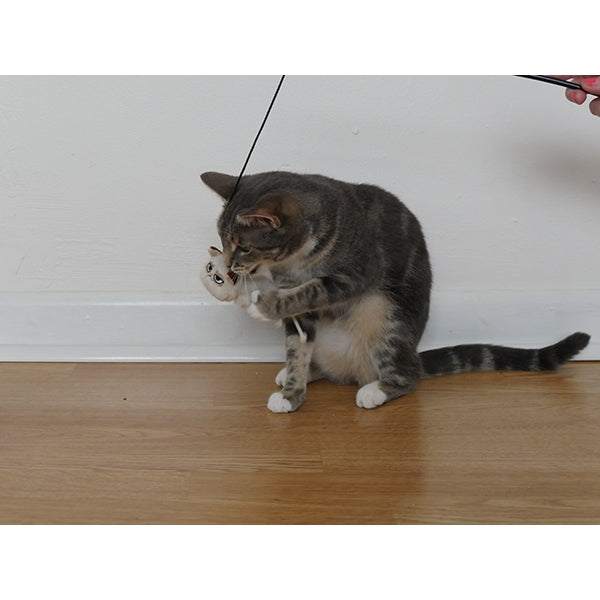 Rosewood Grumpy Cat Wand