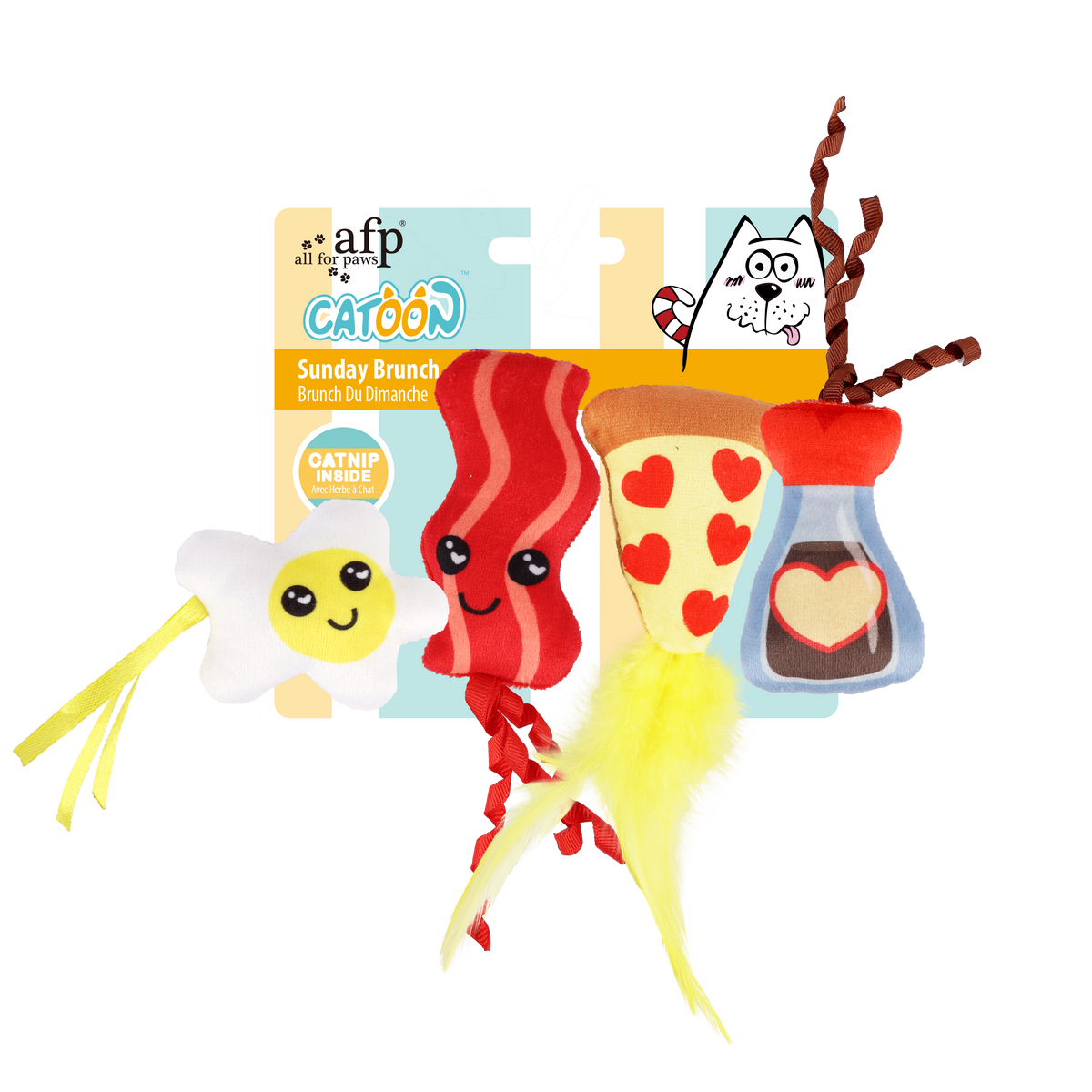 AFP Cat Toy Sunday Brunch 4pk