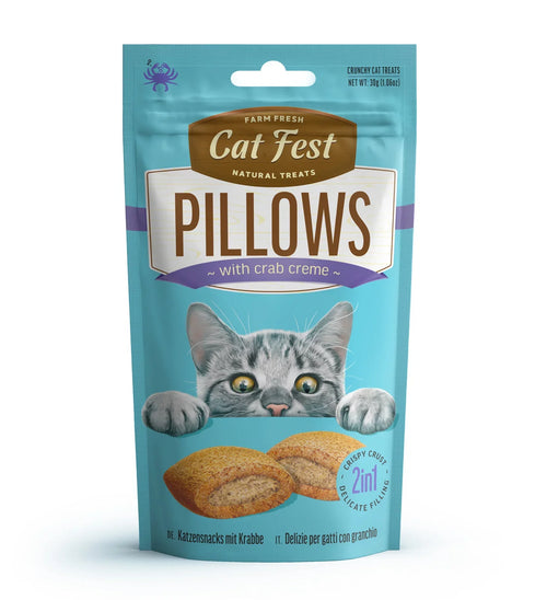 Catfest Pillows Crab Creme