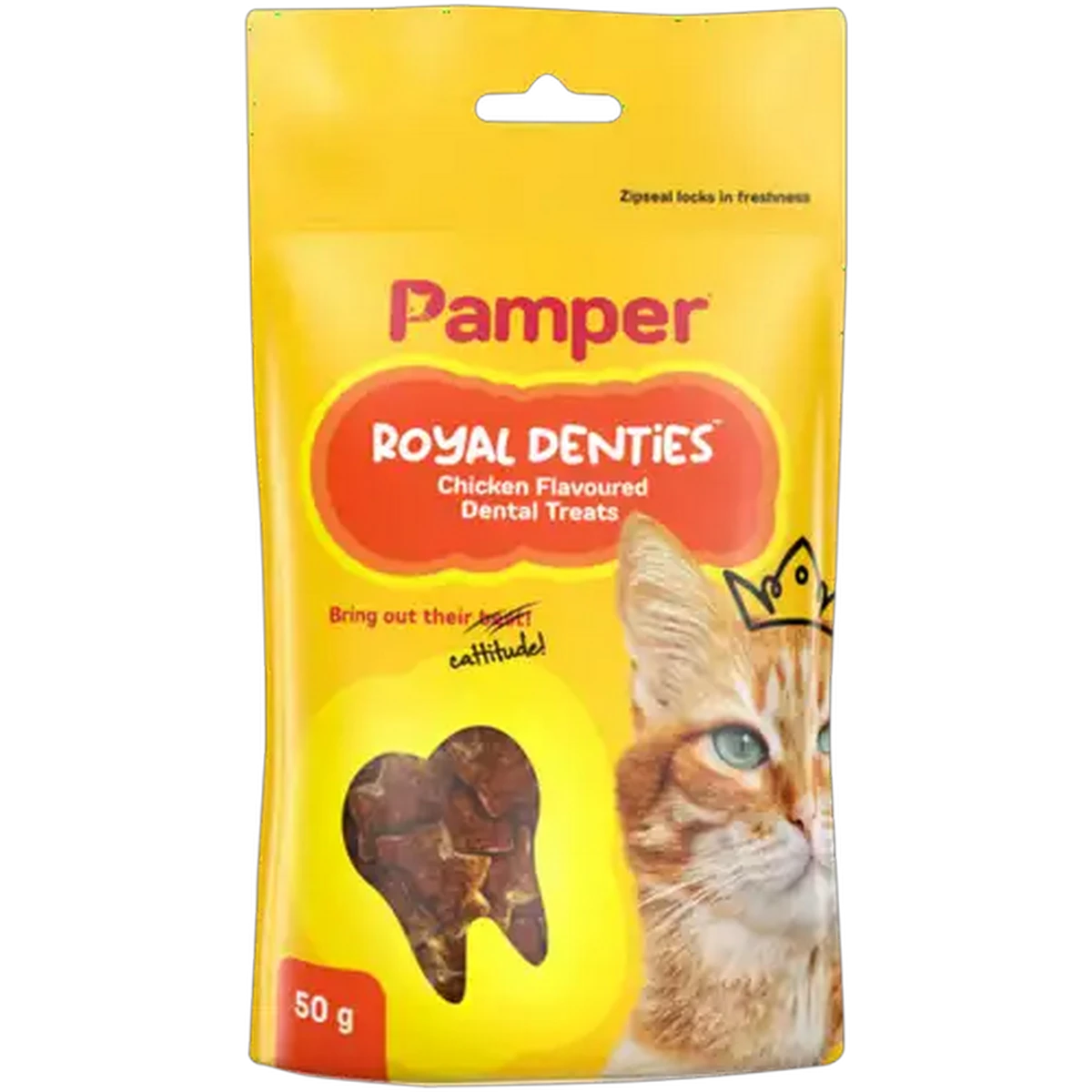Pamper Royal Denties Treats Chicken 50g