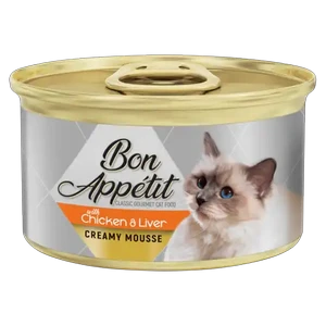 Bon Appétit Tender Chicken & Liver Creamy Mousse 85g