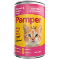 Pamper Kitten Wet Food Tin Chicken & Barley 400g