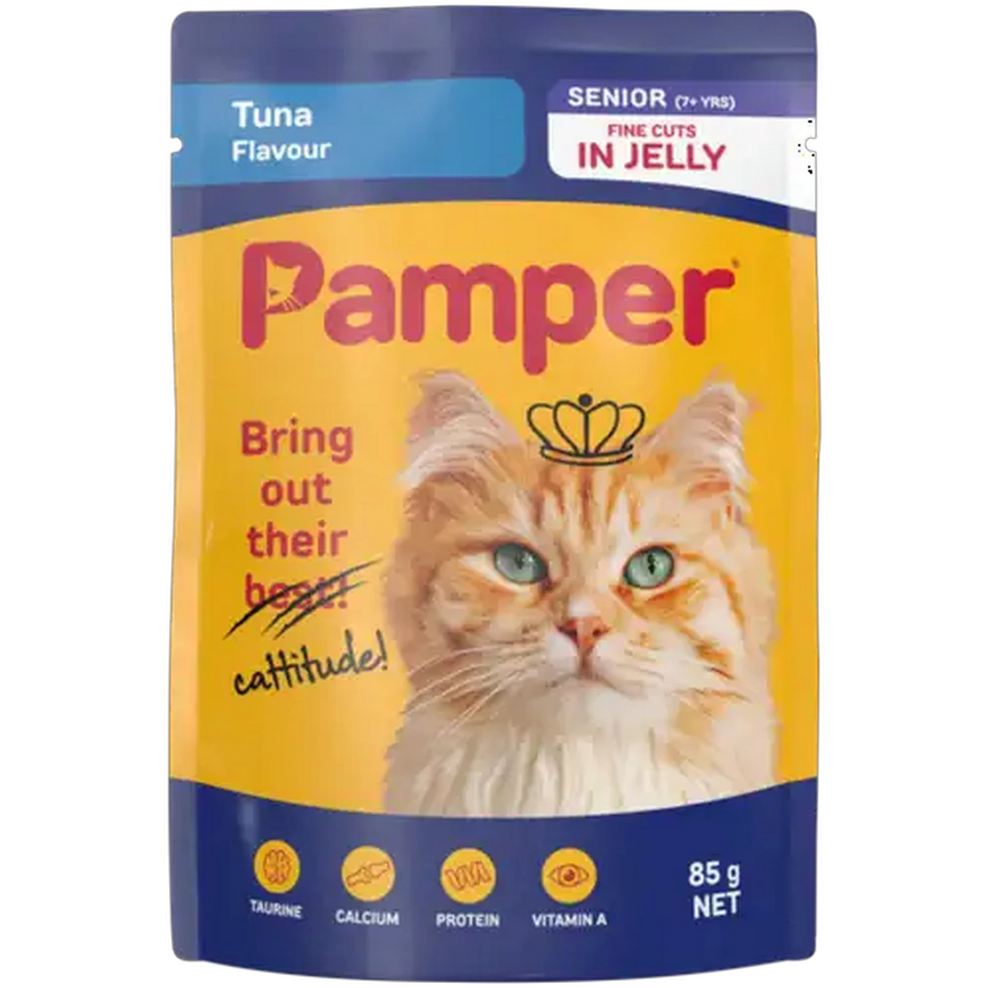 Pamper Senior Wet Food Pouch Tuna 85g