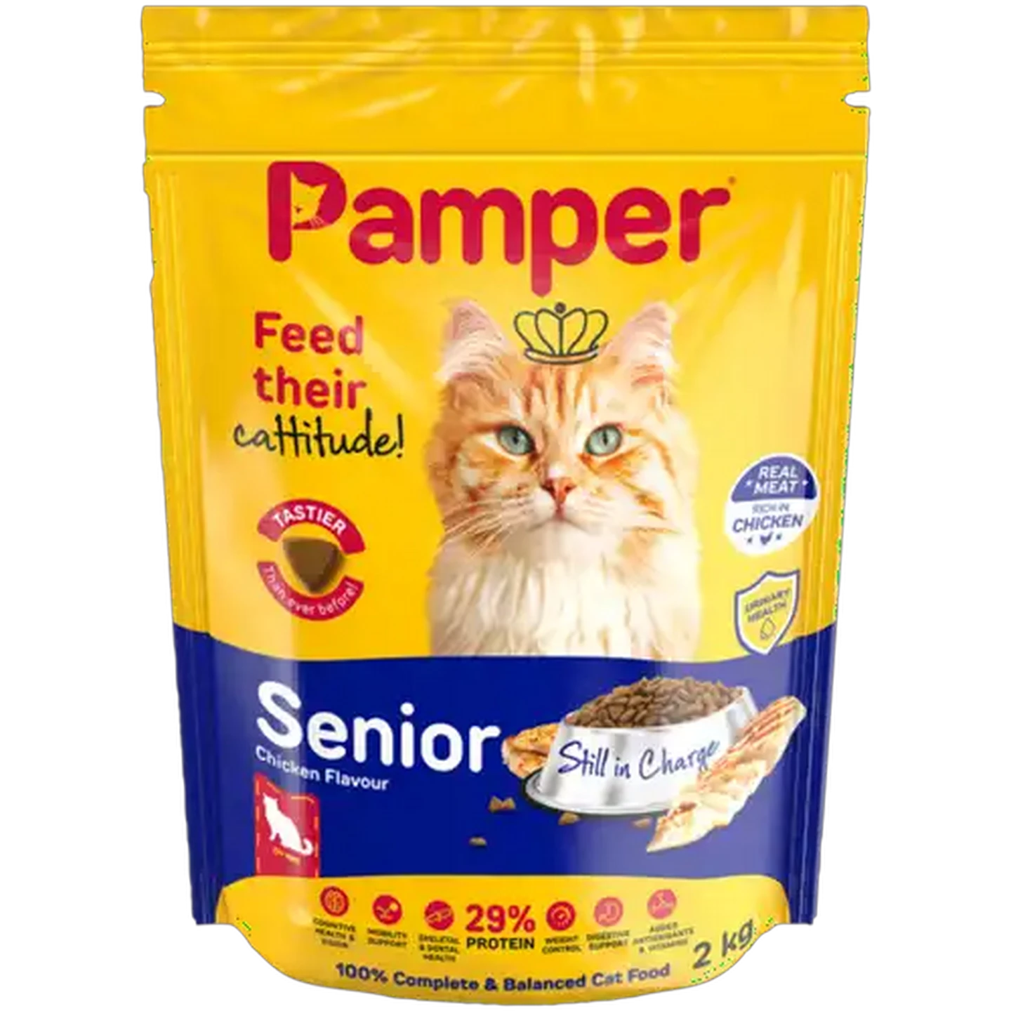 Pamper Senior Dry Food 2kg