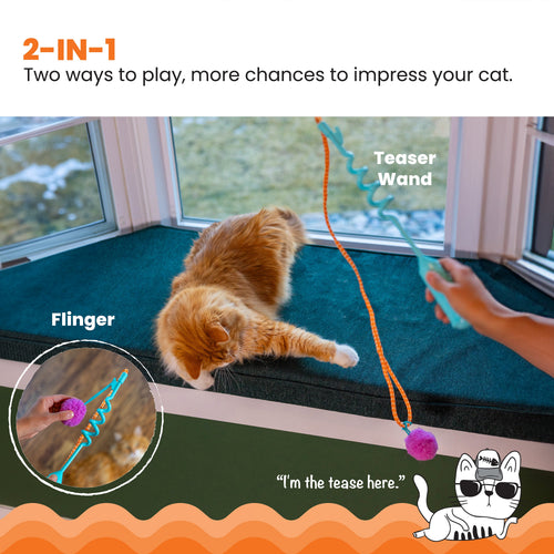 Catstages Cat-Apult Spring Wand