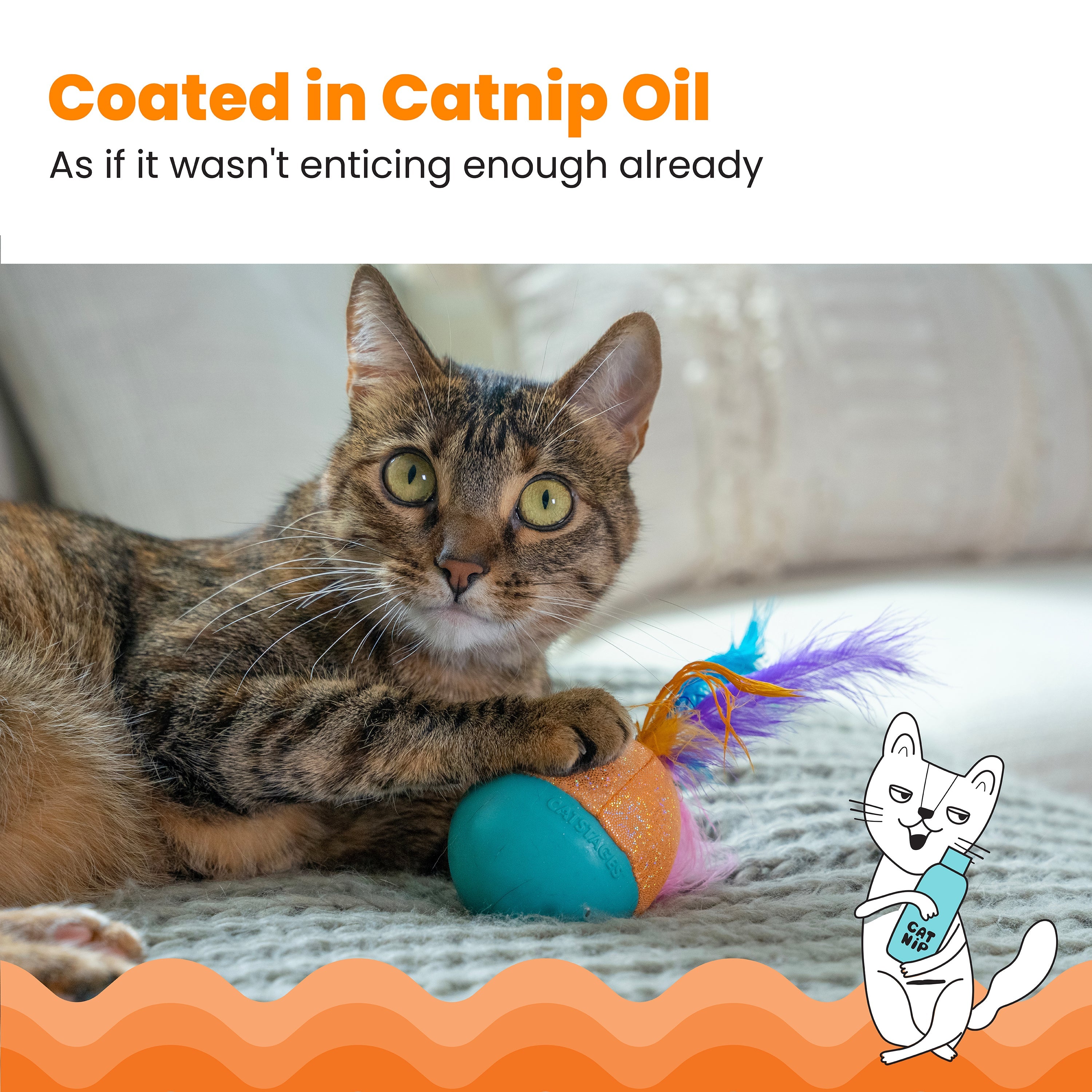 Catstages Whack N' Wobble Ball