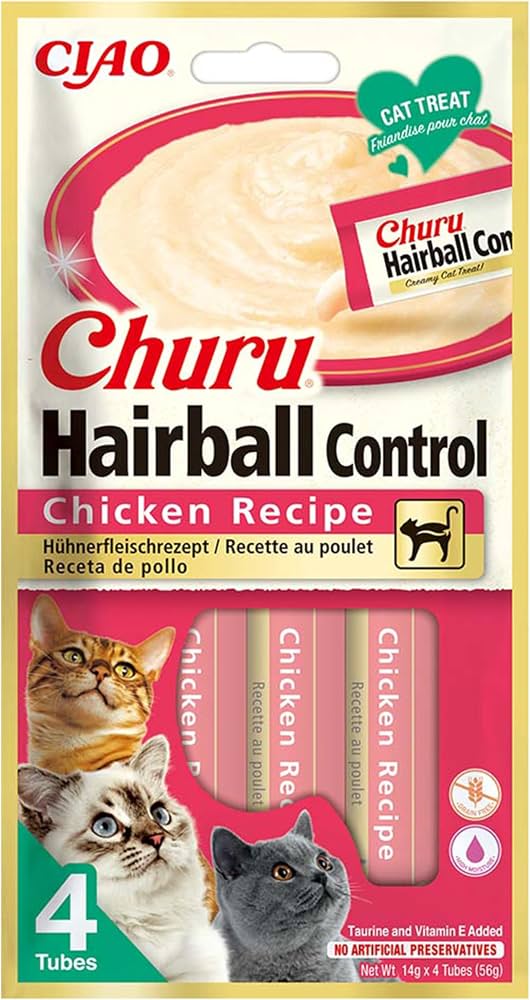 INABA Churu Puree Cat Treats 4x14g