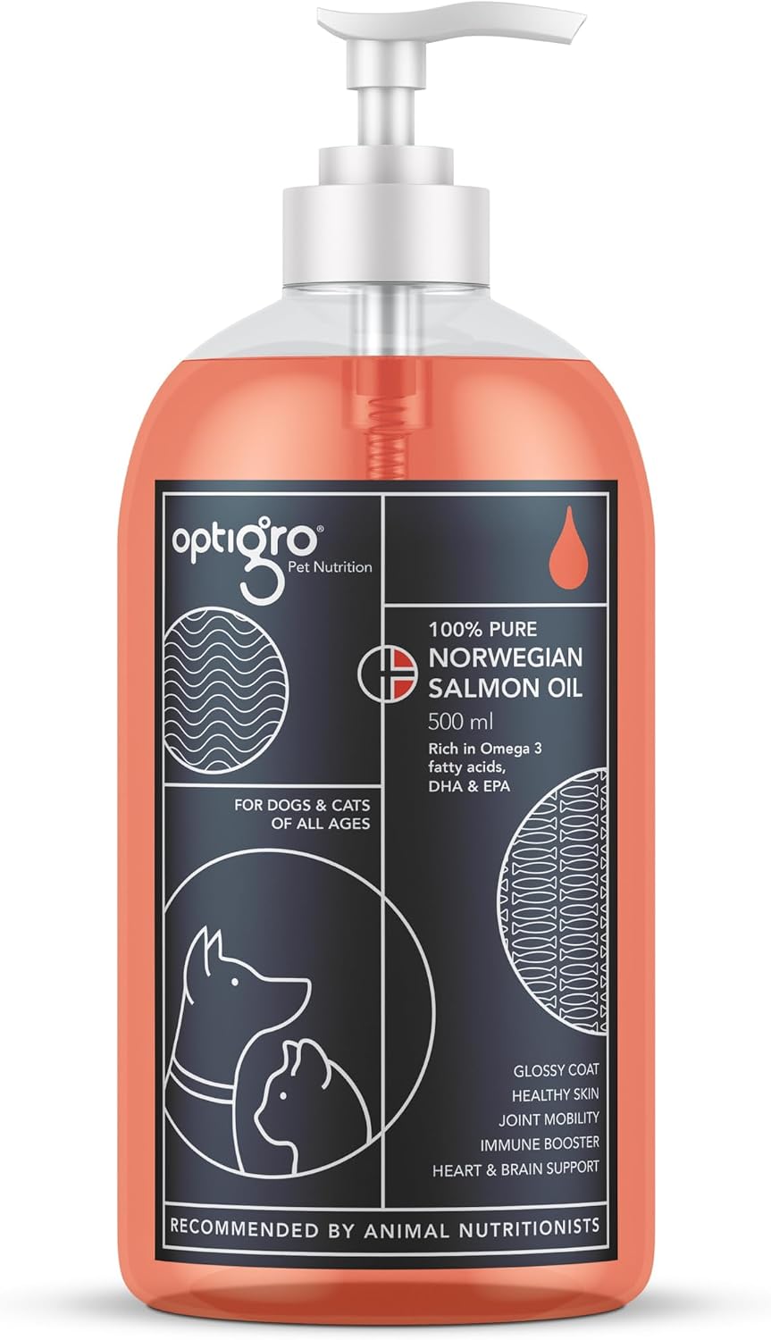 Norwegian Salmon Oil for Dogs & Cats 500ml