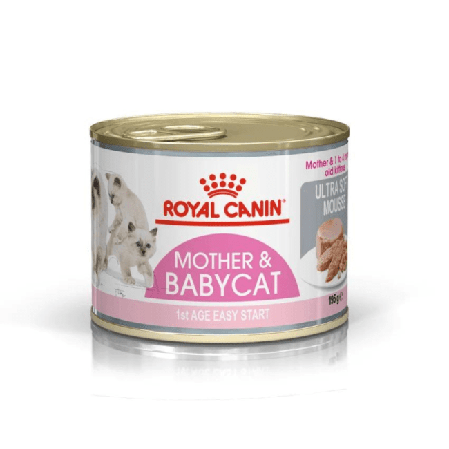 Royal Canin Mother & Babycat Ultra Soft Mousse Wet Cat Food Box of 12
