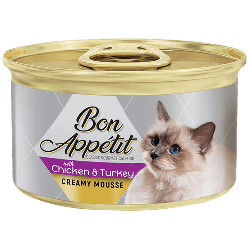 Bon Appétit Chicken & Turkey Creamy Mousse 85g