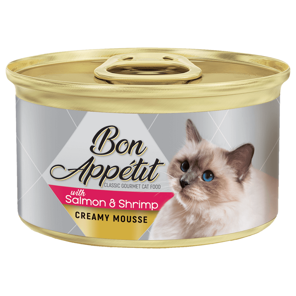Bon Appétit Salmon & Shrimp Creamy Mousse 85g