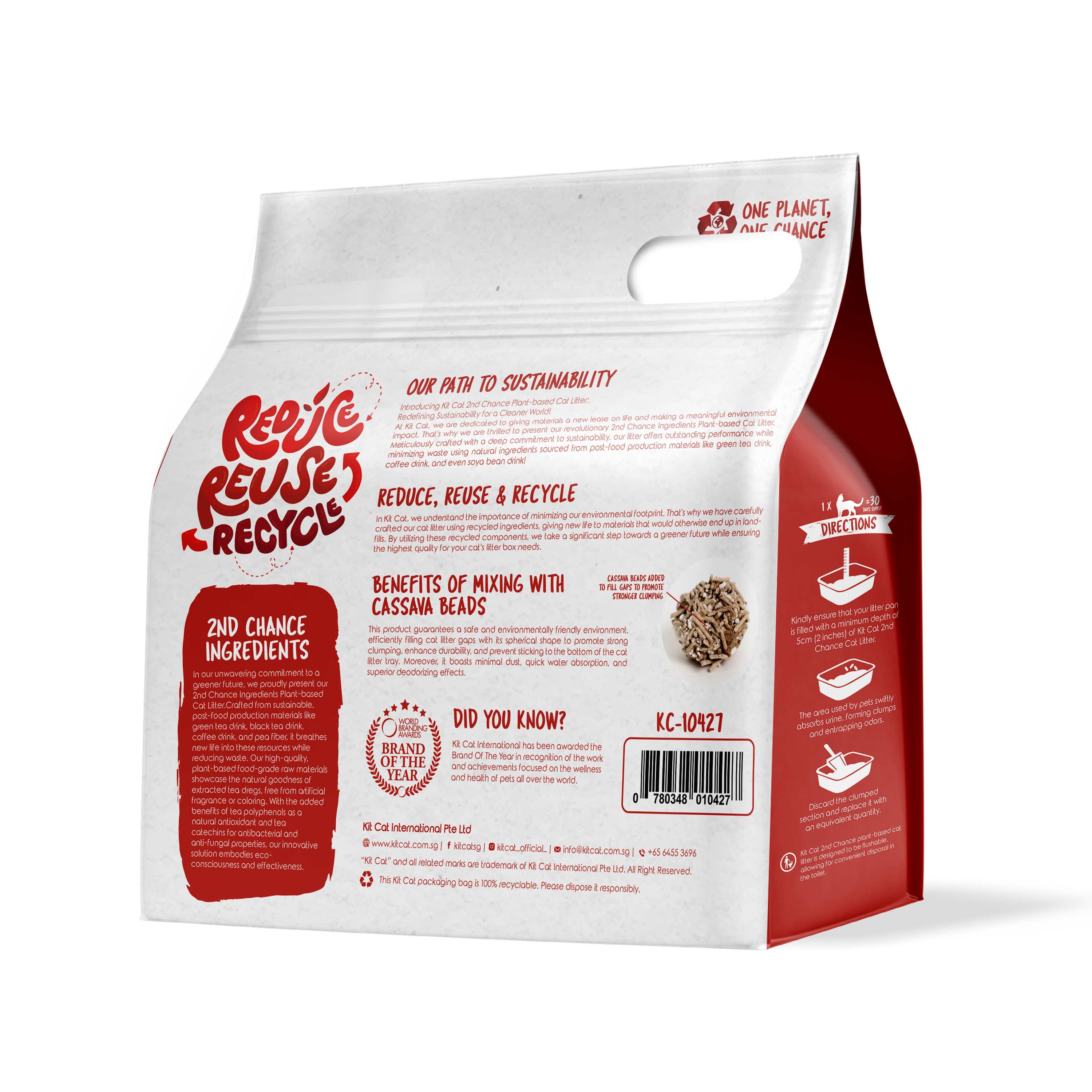 Kit Cat 2nd Chance Cat Litter 2.5kg