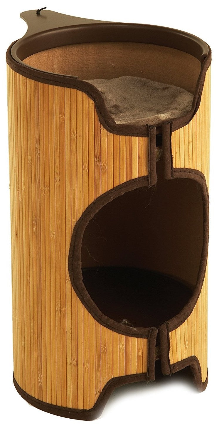 Rosewood Bamboo Cat Tower