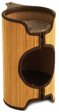 Rosewood Bamboo Cat Tower