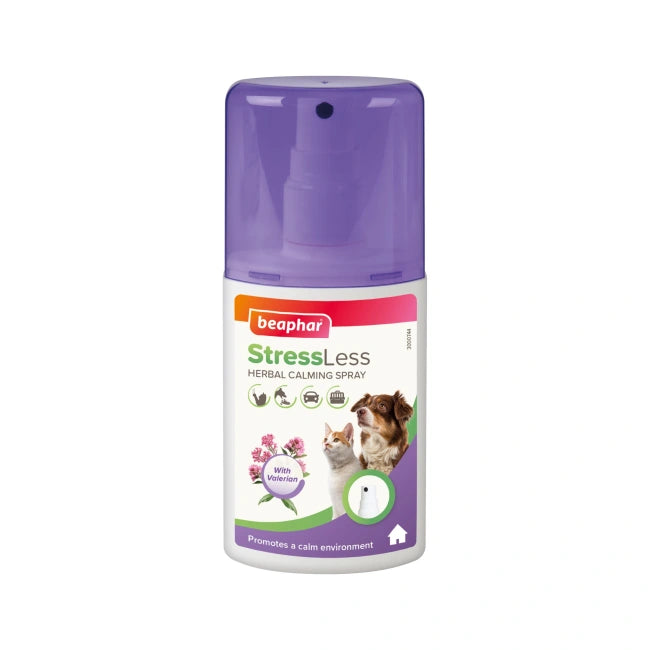 Beaphar StressLess Herbal Calming Spray for Cats and Dogs