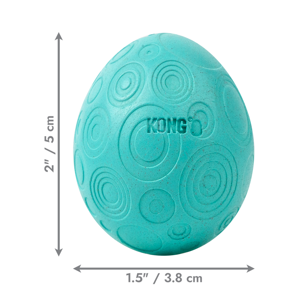 KONG Cat Infused Catnip Egg - dimensions