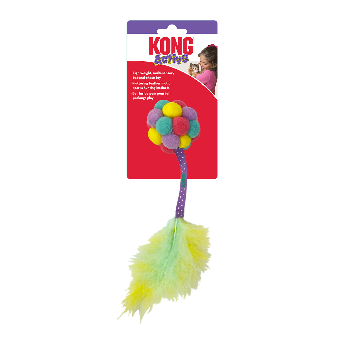 KONG Active Bubble Ball - on pack 1