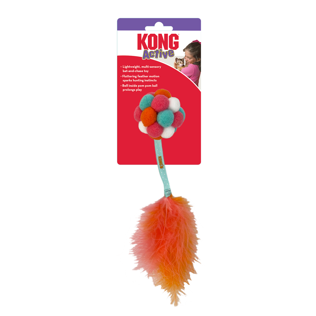 KONG Active Bubble Ball - on pack 2