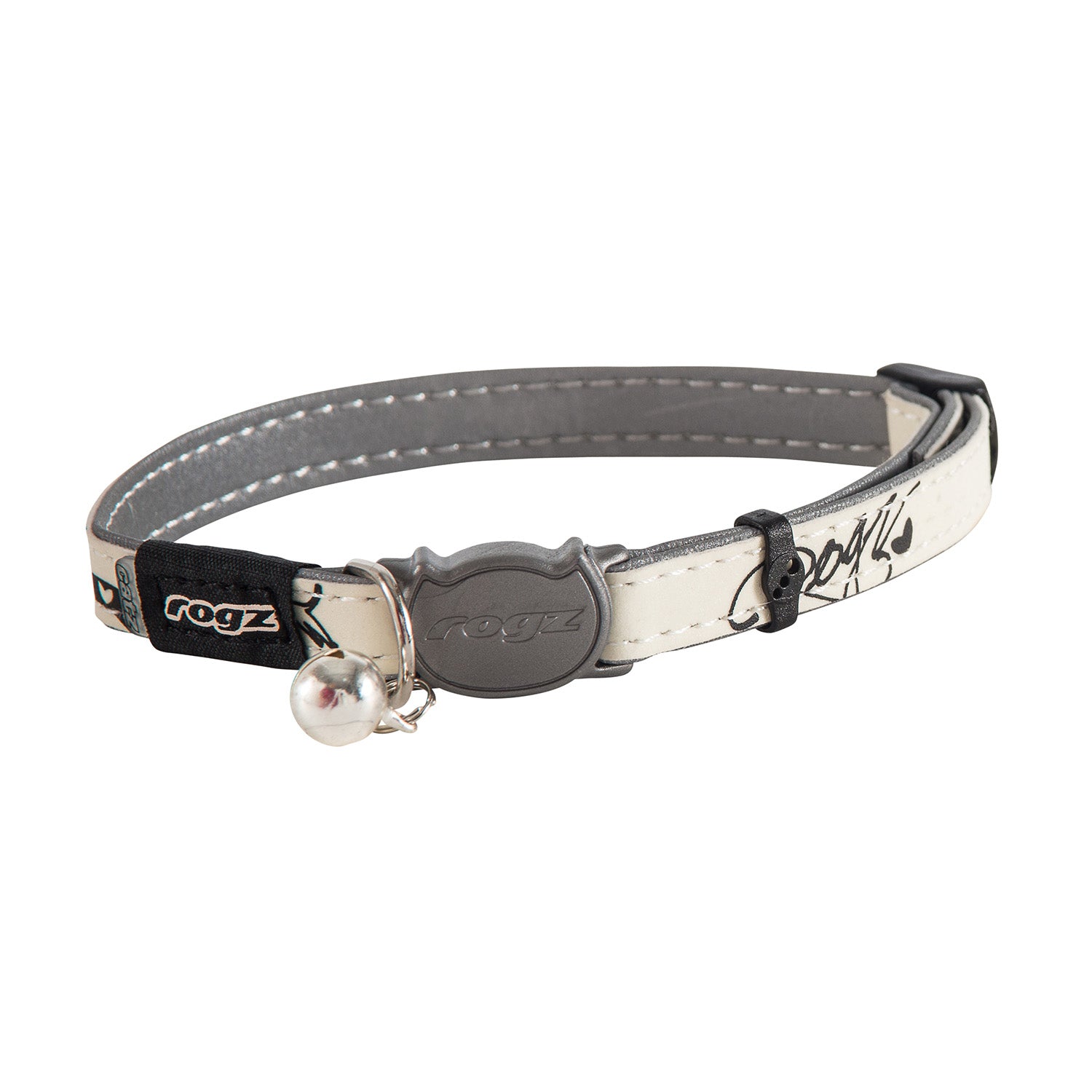 ROGZ GlowCat Glow-in-the-Dark Safeloc Breakaway Collar