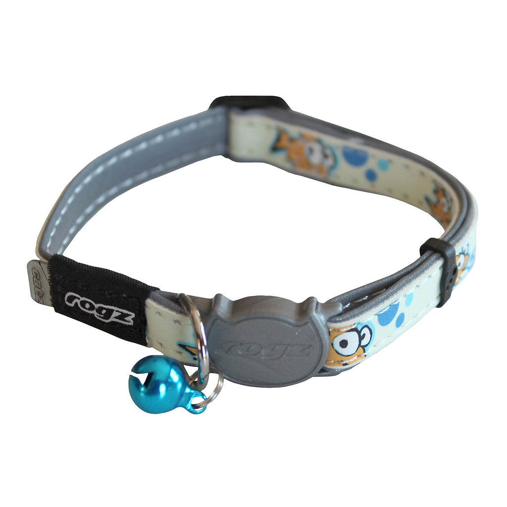 ROGZ GlowCat Glow-in-the-Dark Safeloc Breakaway Collar