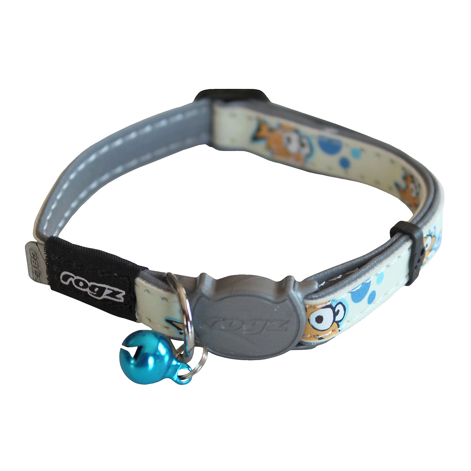 ROGZ GlowCat Glow-in-the-Dark Safeloc Breakaway Collar