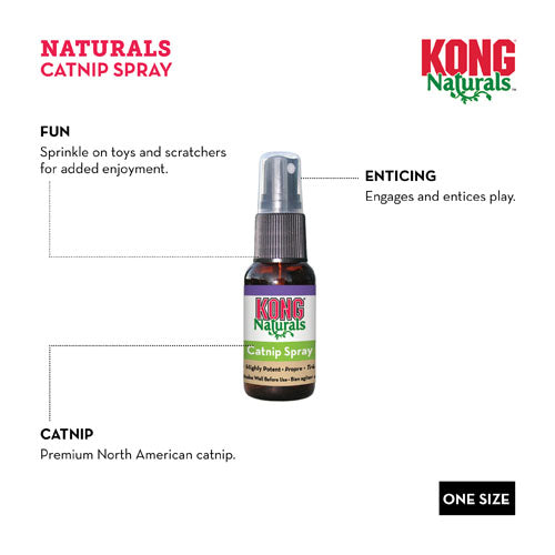 KONG Cat Treat Naturals Premium Catnip Spray