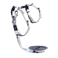 ROGZ GlowCat Glow-in-the-Dark Harness & Lead Combination