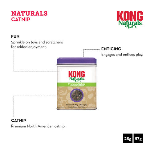KONG Cat Treats Naturals Premium Catnip