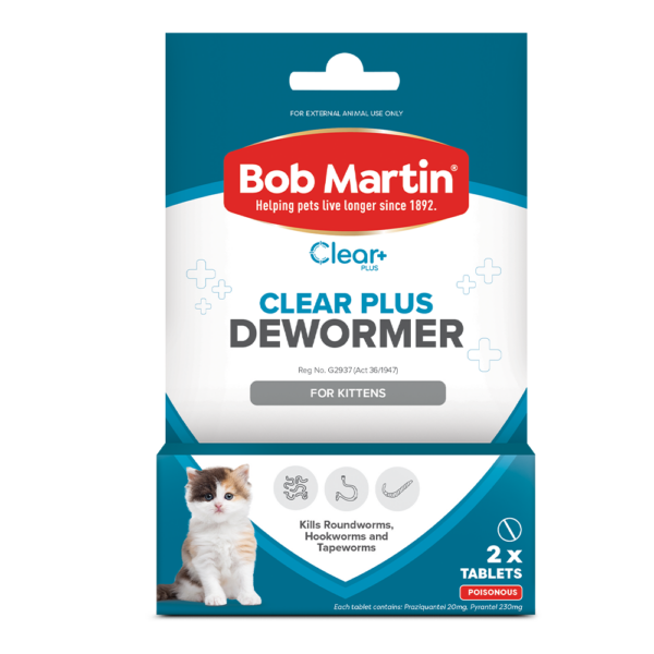 Bob Martin Clear+ Dewormer for Kittens