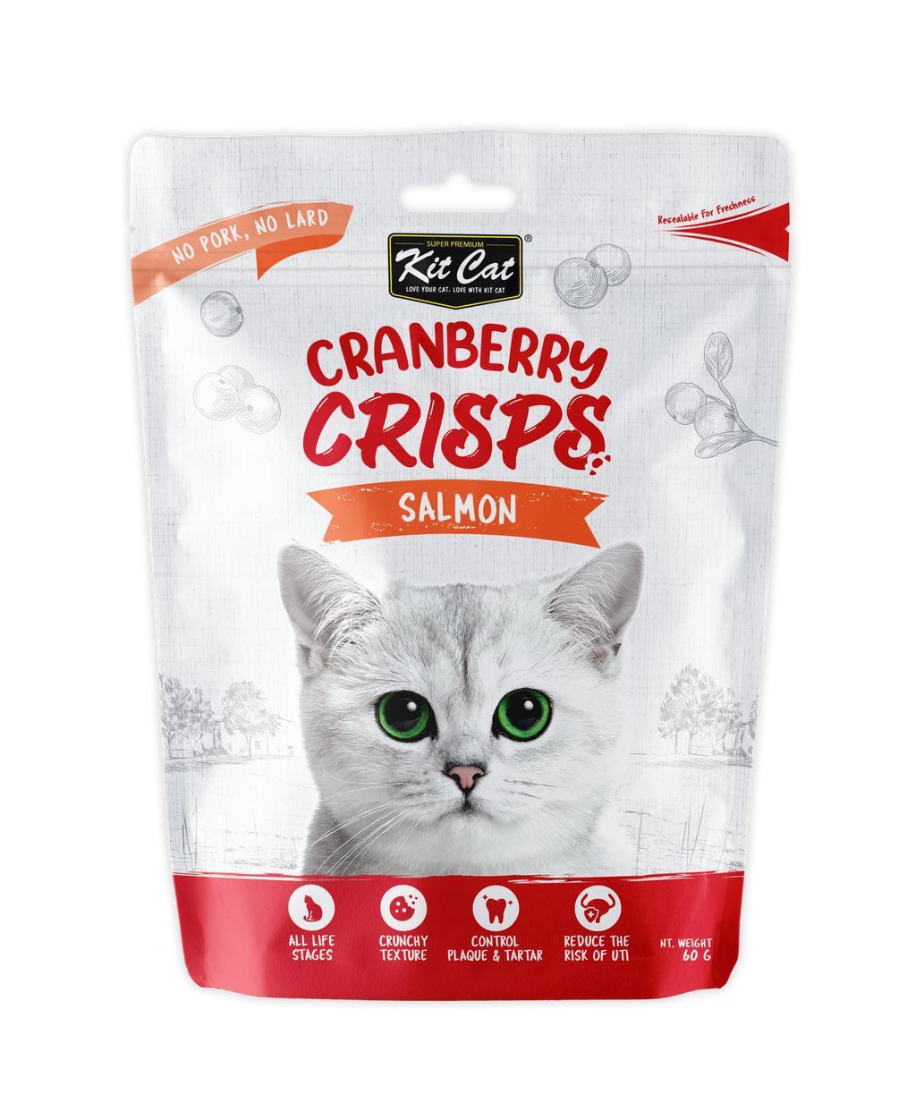 Kit Cat Cranberry Crisps (60g)