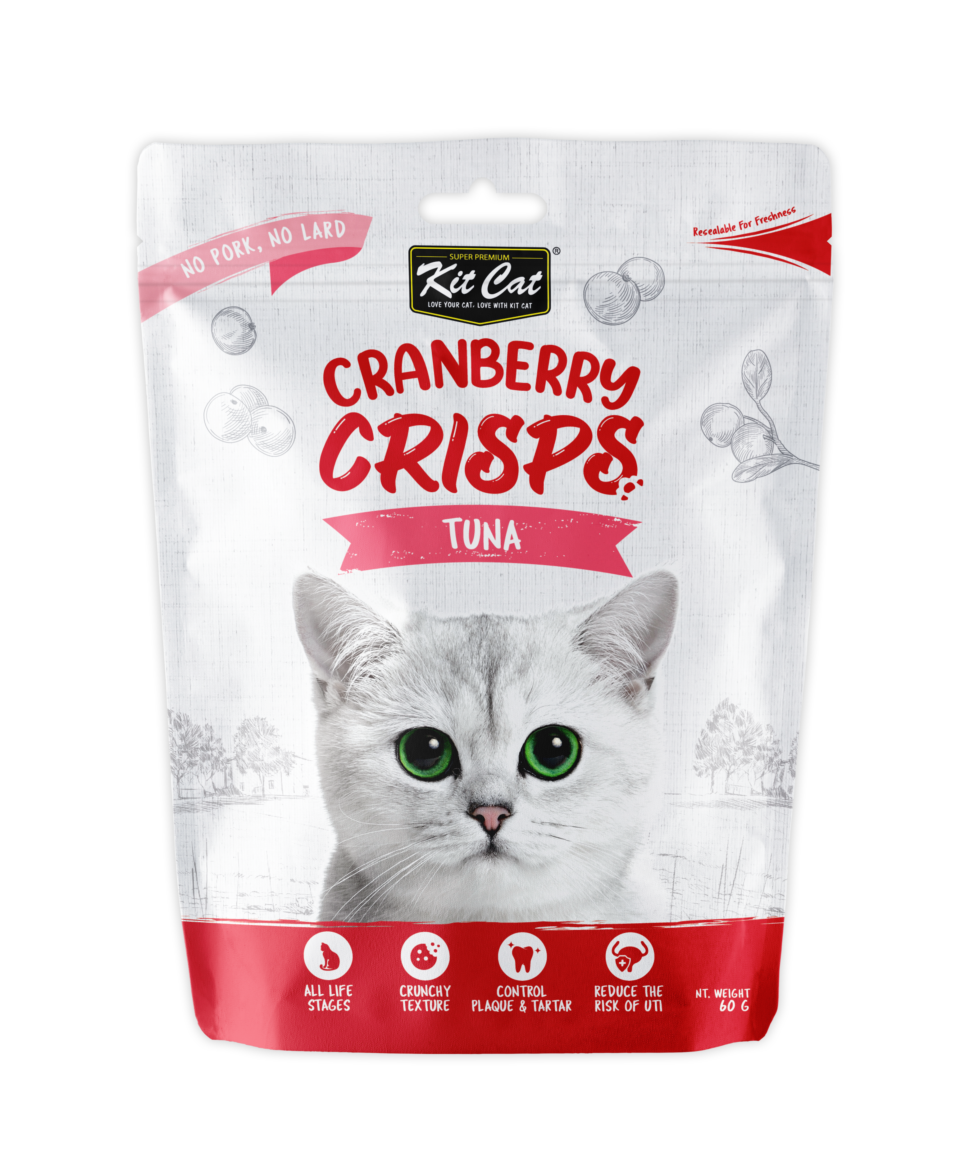 Kit Cat Cranberry Crisps (60g)