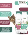 Pannatural Cat Litter Deodoriser Fragrance Free 700ml