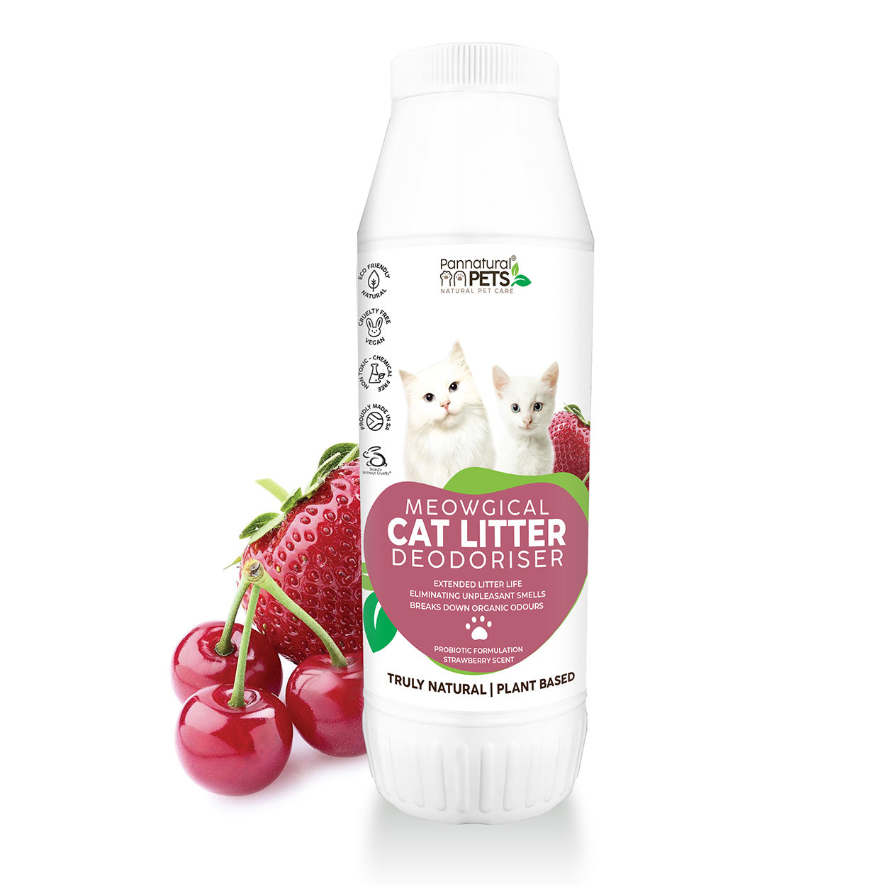 Pannatural Cat Litter Deodoriser Strawberry