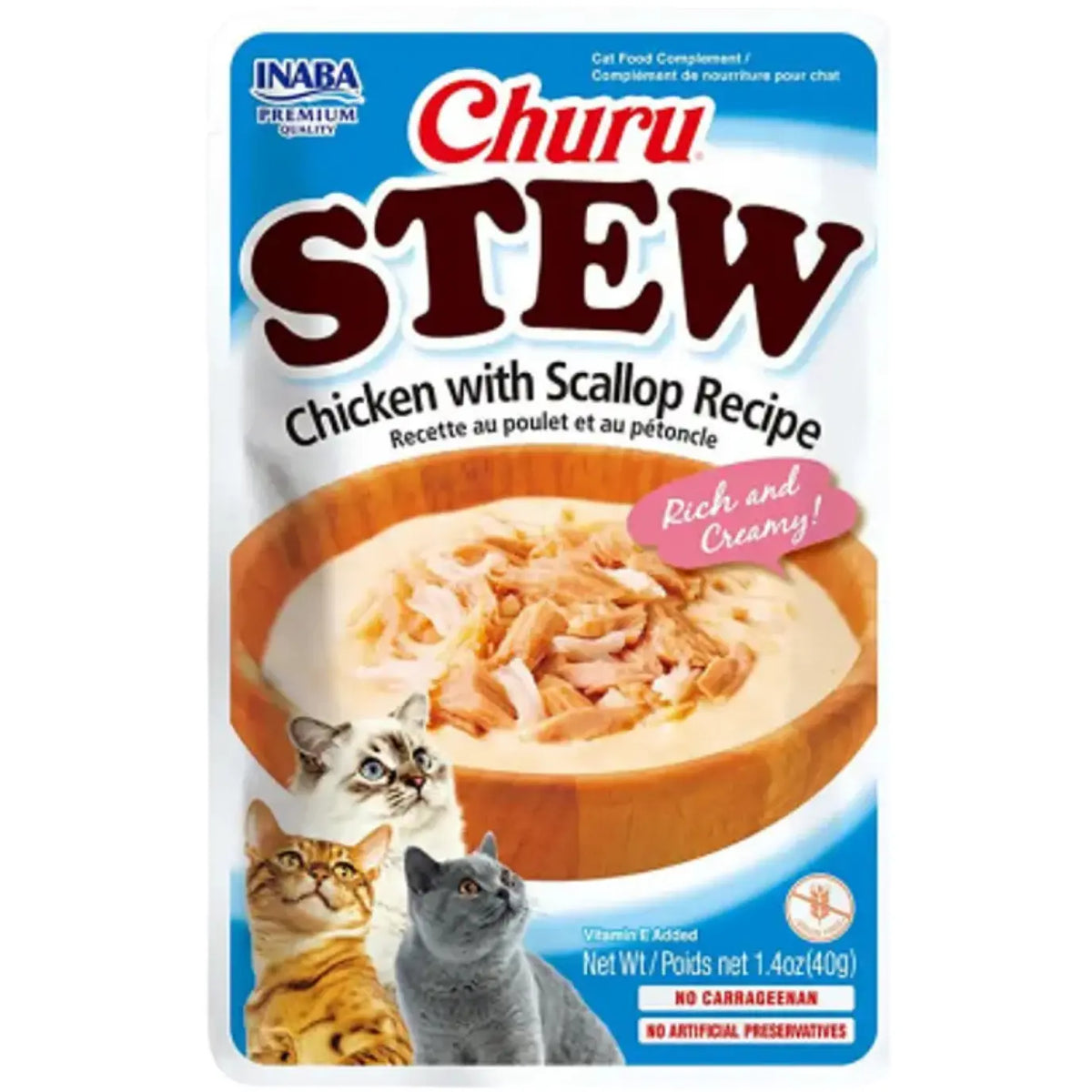 INABA Churu Stew Pouches 40g