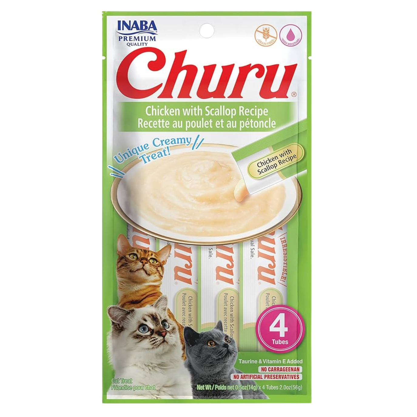 INABA Churu Cat Treats 4x14g