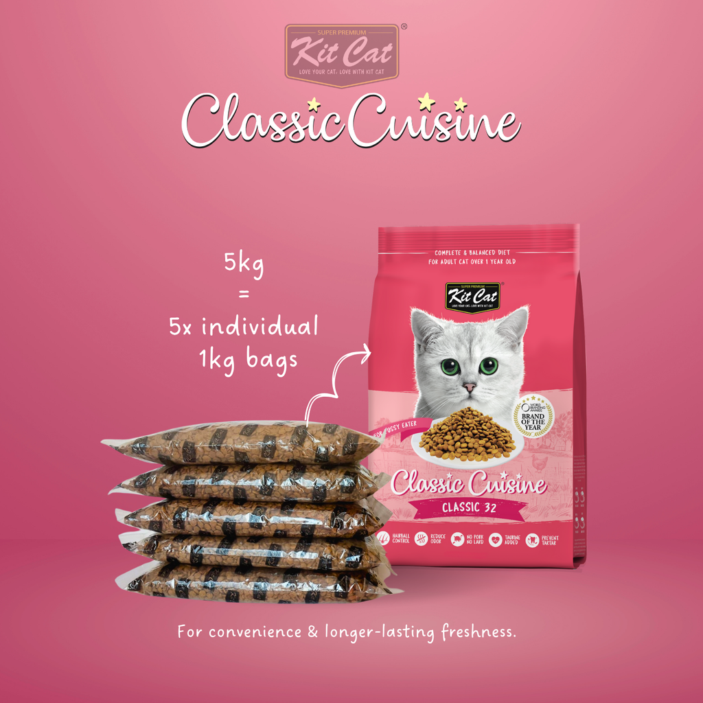 Kit Cat Classic Cuisine - Classic 32 (Taurine Added)