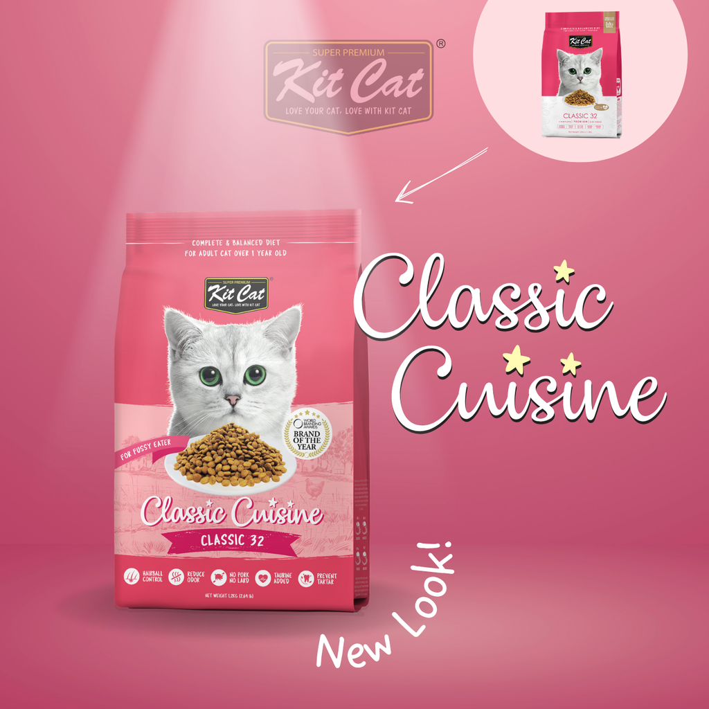 Kit Cat Classic Cuisine - Classic 32 (Taurine Added)