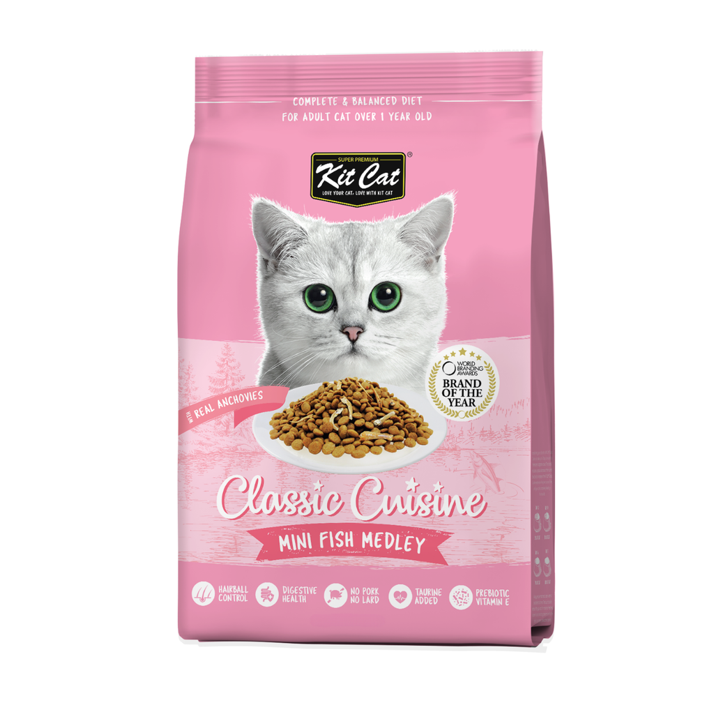 Kit Cat Classic Cuisine - Mini Fish Medley (Optimal Bone Growth)