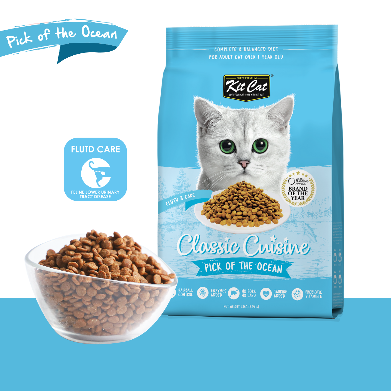 Kit Cat Classic Cuisine - Pick of the Ocean (Urinary Care)