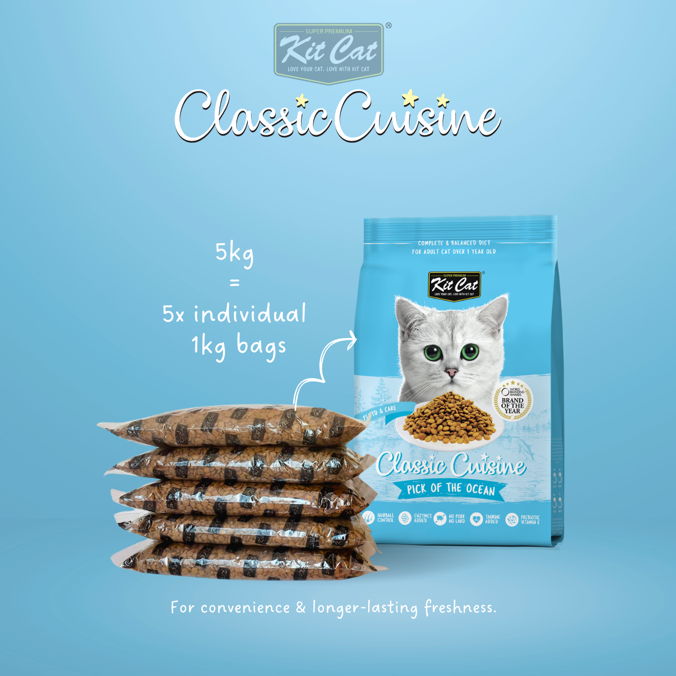 Kit Cat Classic Cuisine - Pick of the Ocean (Urinary Care)