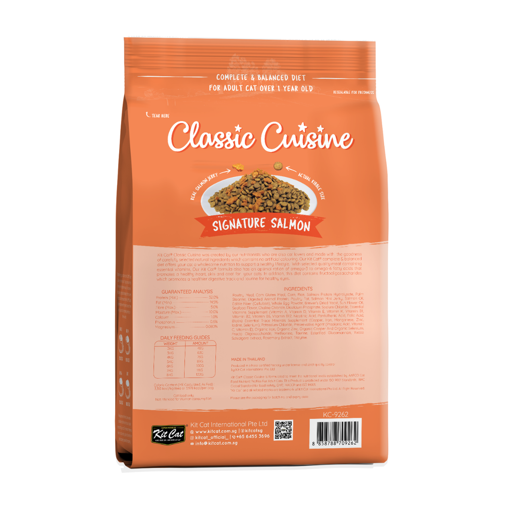 Kit-Cat-Classic Cuisine - Signature Salmon (Skin & Coat)