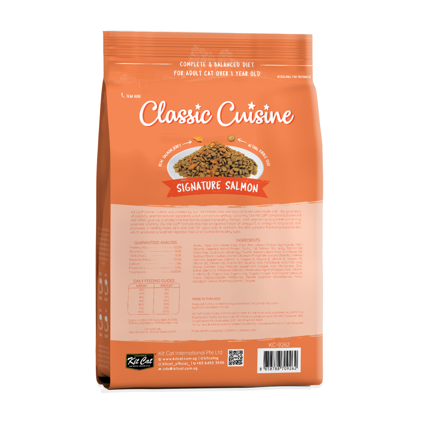 Kit-Cat-Classic Cuisine - Signature Salmon (Skin & Coat)