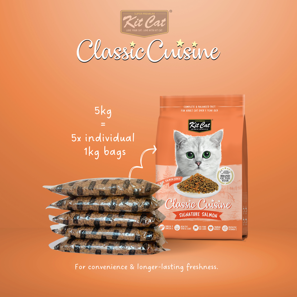 Kit-Cat-Classic Cuisine - Signature Salmon (Skin & Coat)