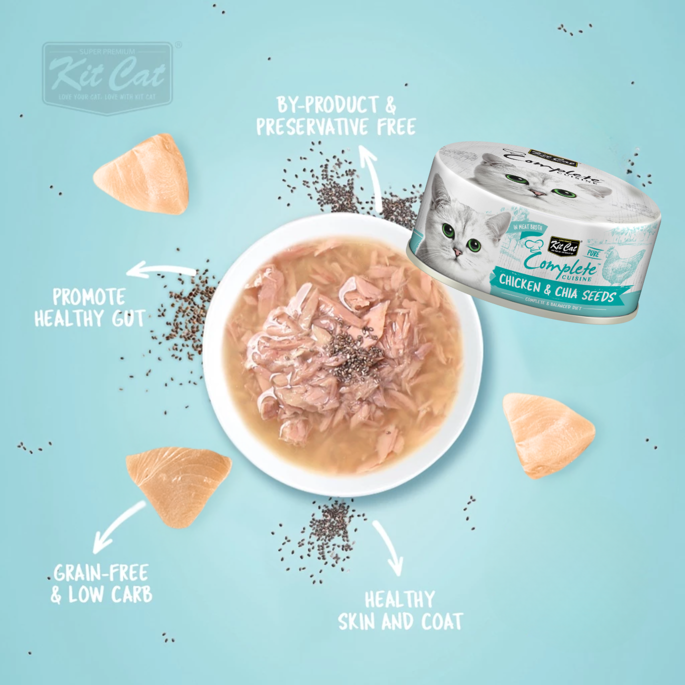 Kit Cat Complete Cuisine Wet Cat Food