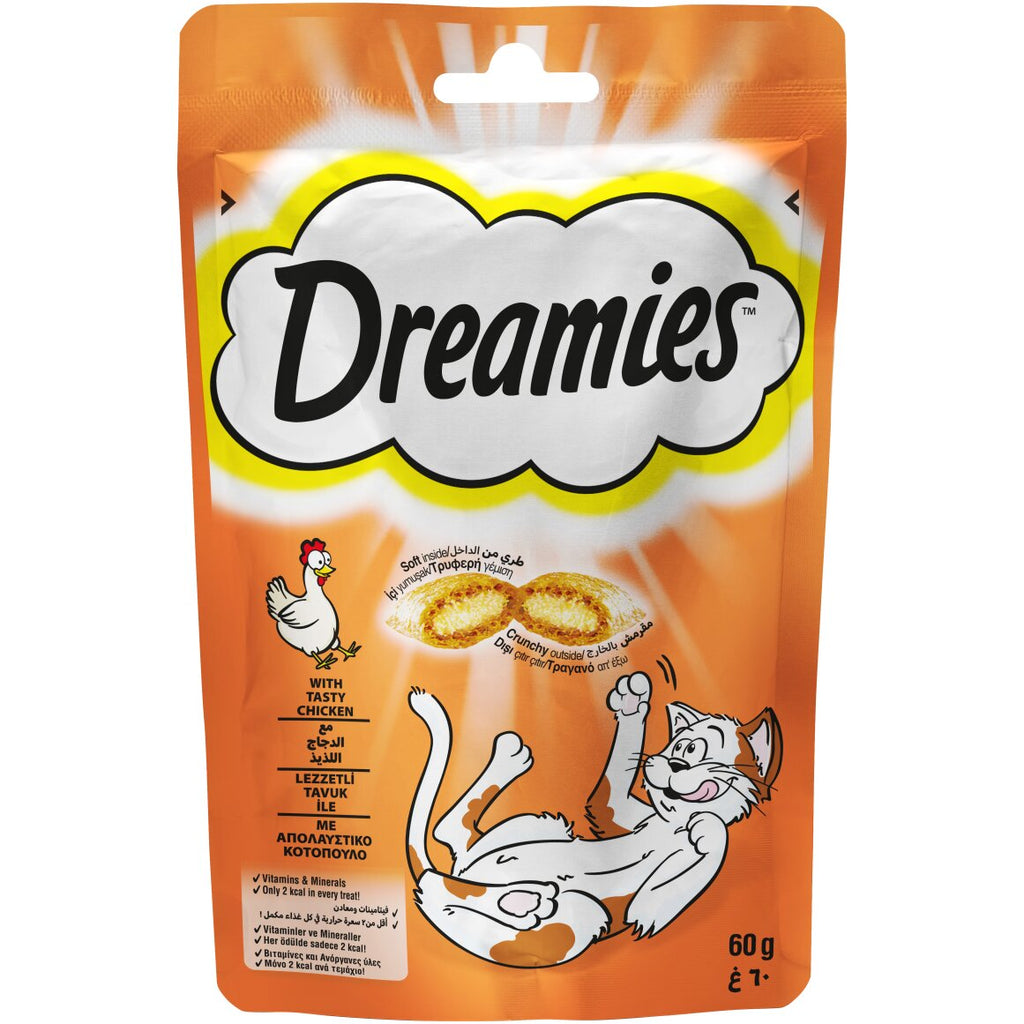 Dreamies Cat Treats with Chicken