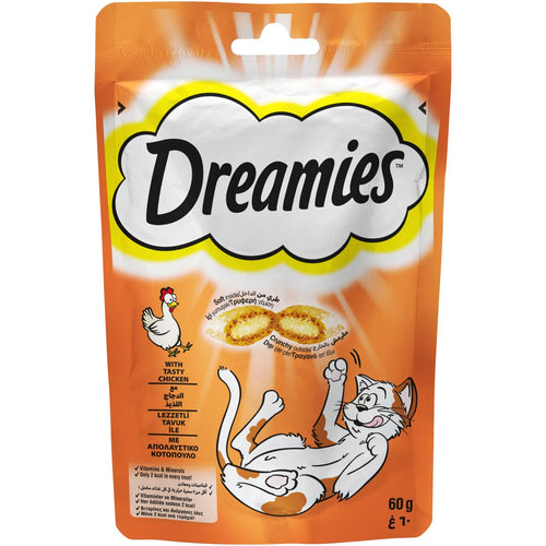 Dreamies Cat Treats with Chicken