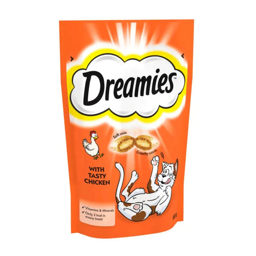 Dreamies Cat Treats with Chicken