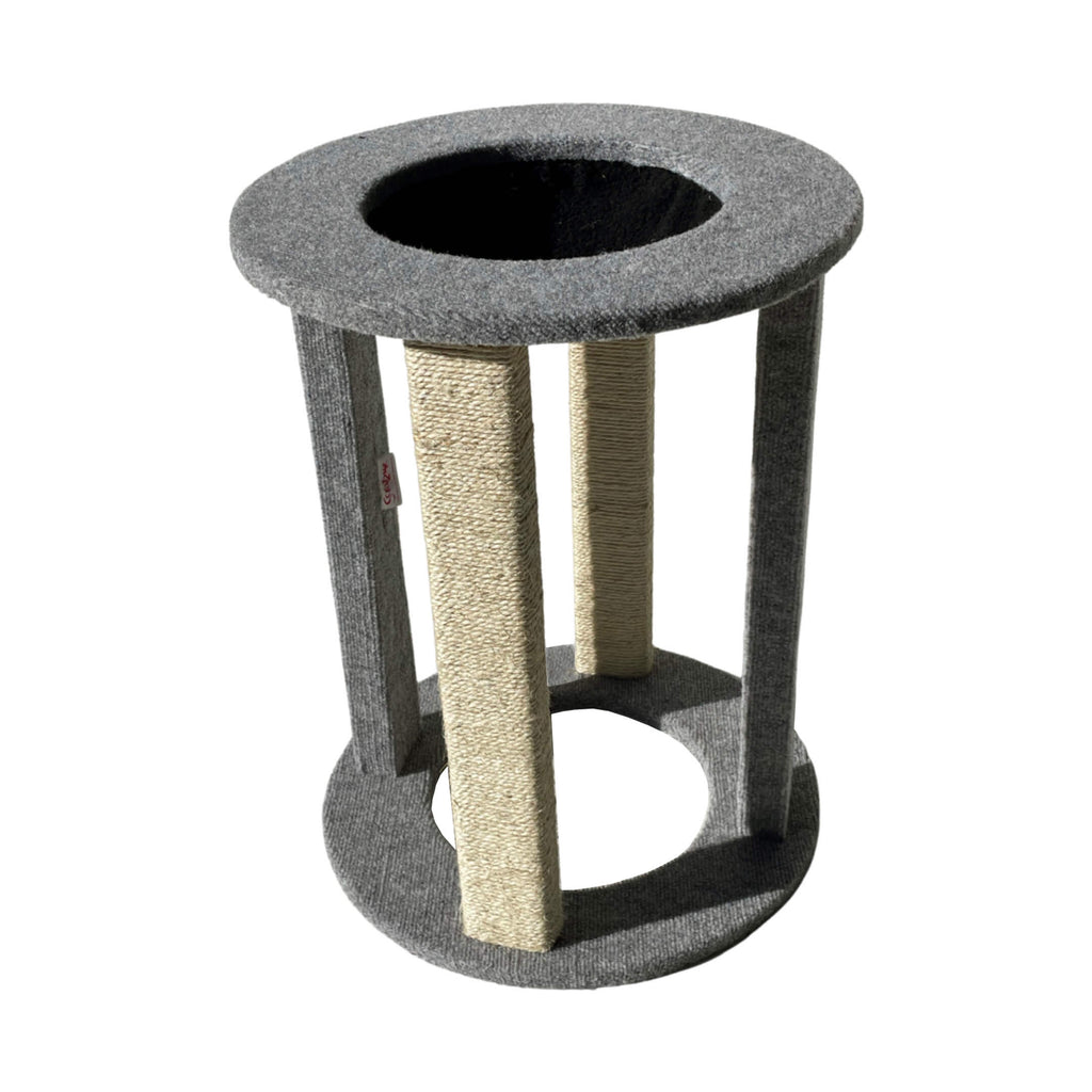 ScratzMe Drummock Cat Tree - angle