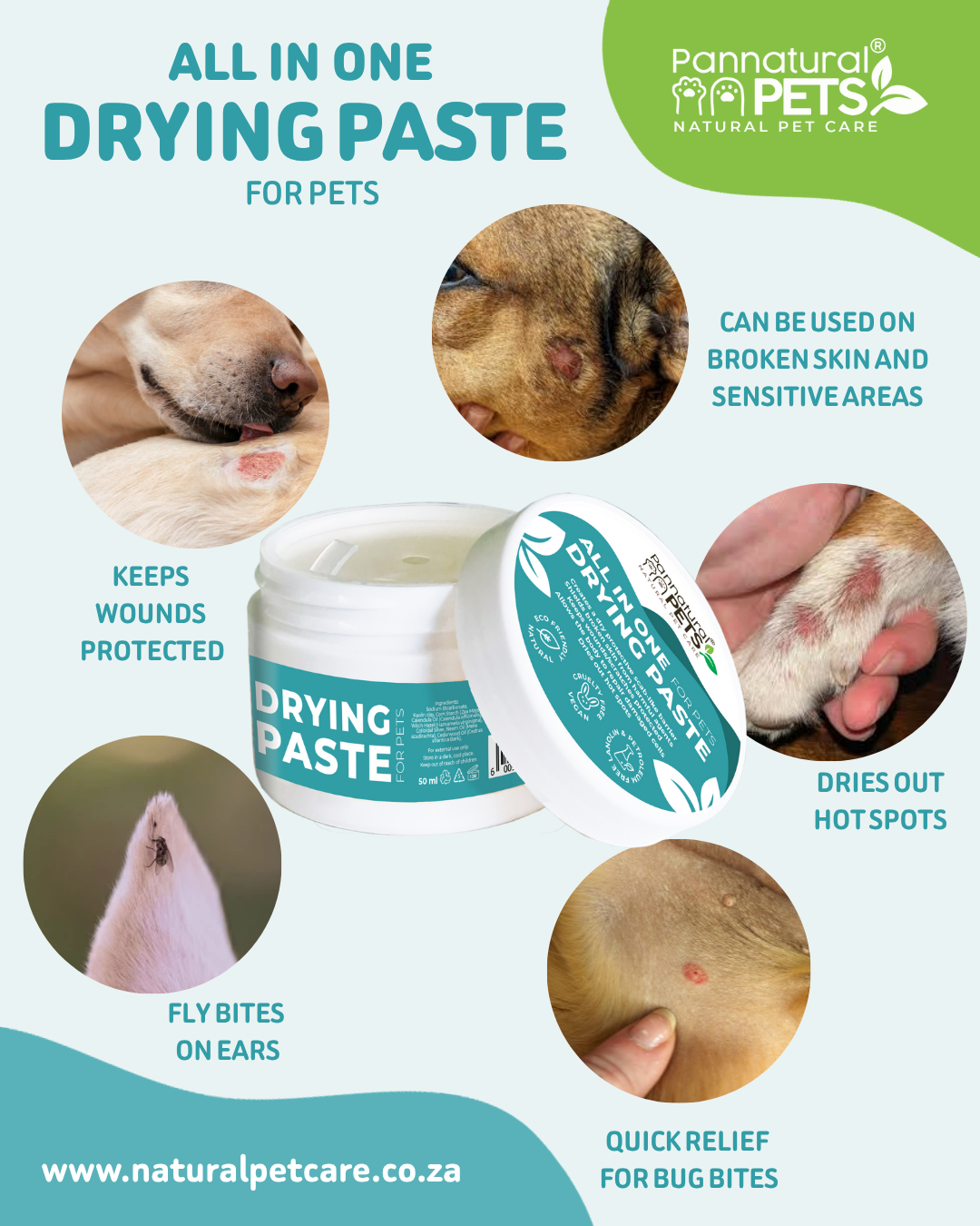 Pannatural Drying Paste 50ml alt 2